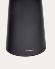 Load image into Gallery viewer, Arenys large outdoor metal table lamp in a black painted finish - image 6