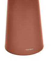 Load image into Gallery viewer, Arenys large outdoor metal table lamp in a terracotta painted finish - image 7