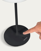 Load image into Gallery viewer, Dinesh outdoor table lamp in black aluminium 40 cm - image 6