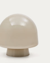 Load image into Gallery viewer, Reig grey glass table lamp UK adapter - image 6
