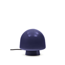Load image into Gallery viewer, Reig blue glass table lamp UK adapter