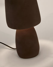 Load image into Gallery viewer, Tandy brown terracotta table lamp UK adapter - image 2