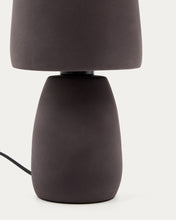 Load image into Gallery viewer, Tandy brown terracotta table lamp UK adapter - image 3