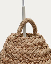 Load image into Gallery viewer, Fonteta natural fiber ceiling lamp in a natural finish, Ø 40 cm - image 5