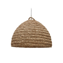Load image into Gallery viewer, Fonteta natural fiber ceiling lamp shade in a natural finish, Ø 60 cm