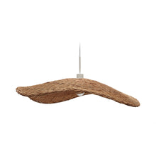 Load image into Gallery viewer, Bisbal ceiling lamp shade with a natural finish, Ø 80 cm