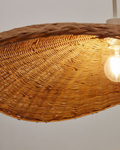 Load image into Gallery viewer, Bisbal ceiling lamp shade with a natural finish, Ø 80 cm - image 9