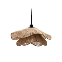 Load image into Gallery viewer, Pontos ceiling lamp shade in jute with a natural finish, Ø 50 cm