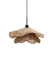 Load image into Gallery viewer, Pontos ceiling lamp shade in jute with a natural finish, Ø 50 cm - image 2