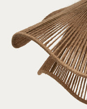 Load image into Gallery viewer, Pontos ceiling lamp shade in jute with a natural finish, Ø 50 cm - image 5