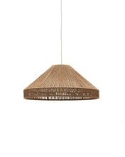 Load image into Gallery viewer, Pontos ceiling lamp shade in jute with a natural finish, Ø 45 cm - image 2
