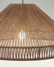 Load image into Gallery viewer, Pontos ceiling lamp shade in jute with a natural finish, Ø 45 cm - image 4