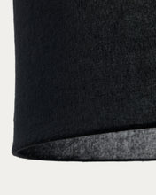 Load image into Gallery viewer, Mariela linen ceiling lamp shade in a black finish Ø 50 x 30 cm - image 6