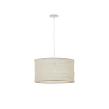 Load image into Gallery viewer, Mariela linen ceiling lamp shade in a beige finish Ø 50 x 30 cm