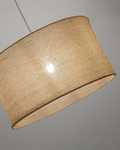 Load image into Gallery viewer, Mariela linen ceiling lamp shade in a beige finish Ø 50 x 30 cm - image 5