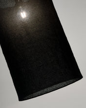 Load image into Gallery viewer, Mariela linen ceiling lamp shade in a black finish Ø 40 x 60 cm - image 6