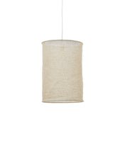 Load image into Gallery viewer, Mariela linen ceiling lamp shade in a beige finish Ø 40 x 60 cm - image 2