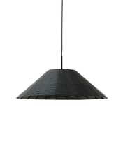 Load image into Gallery viewer, Saranella lampshade for outdoor ceiling lamp in black synthetic rattan Ø 70cm - image 2