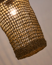 Load image into Gallery viewer, Laiar rattan ceiling lamp shade in a natural finish Ø27 cm - image 5