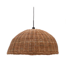 Load image into Gallery viewer, Jornets rattan ceiling lamp shade in a natural finish Ø 80 cm