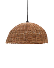 Load image into Gallery viewer, Jornets rattan ceiling lamp shade in a natural finish Ø 80 cm - image 2