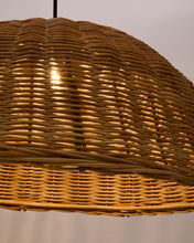 Load image into Gallery viewer, Jornets rattan ceiling lamp shade in a natural finish Ø 80 cm - image 3