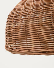 Load image into Gallery viewer, Jornets rattan ceiling lamp shade in a natural finish Ø 80 cm - image 4