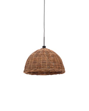 Load image into Gallery viewer, Jornets rattan ceiling lamp shade in a natural finish Ø 50 cm - image 2