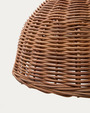 Load image into Gallery viewer, Jornets rattan ceiling lamp shade in a natural finish Ø 50 cm - image 5
