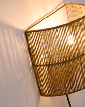 Load image into Gallery viewer, Canar wall light made of jute with a natural finish - image 3