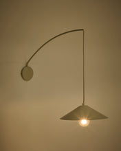 Load image into Gallery viewer, Kally wall lamp in a beige painted finish UK adapter - image 3