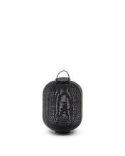 Load image into Gallery viewer, Saranella portable table lamp in black polyrattan - image 2