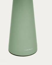 Load image into Gallery viewer, Arenys small outdoor metal table lamp in a turquoise painted finish - image 7