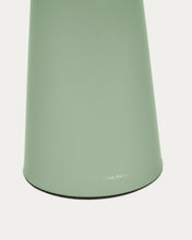 Load image into Gallery viewer, Arenys large outdoor metal table lamp in a turquoise painted finish - image 7