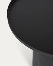 Load image into Gallery viewer, Fleksa round side table in black metal Ø 45 cm - image 7