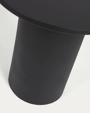 Load image into Gallery viewer, Fleksa round side table in black metal Ø 45 cm - image 8