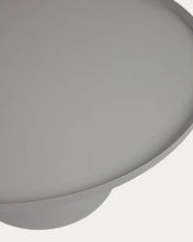Load image into Gallery viewer, Fleksa round side table in grey metal Ø 72 cm - image 7