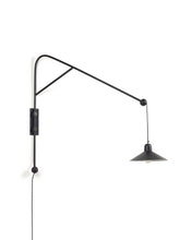 Load image into Gallery viewer, Eleazar wall light in metal with black painted finish - image 2
