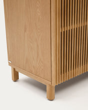 Load image into Gallery viewer, Beyla 4-door sideboard in solid ash wood and ash veneer 180 x 71.5 cm FSC 100% - image 10