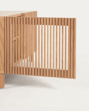 Load image into Gallery viewer, Beyla 2-door shoe rack in solid ash wood and ash veneer 98.5 cm FSC 100% - image 12