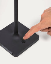 Load image into Gallery viewer, Outdoor Aluney table lamp in black finish - image 6