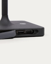Load image into Gallery viewer, Outdoor Aluney table lamp in black finish - image 7
