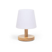 Load image into Gallery viewer, Ambar table lamp in polythylene and wood