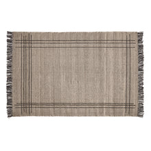 Load image into Gallery viewer, Eneo rug with beige and brown tassels, 160 x 230 cm - image 2