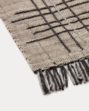 Load image into Gallery viewer, Eneo rug with beige and brown tassels, 160 x 230 cm - image 4