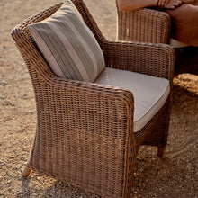 Load image into Gallery viewer, Stanway Carver Chair with Cushion Honey