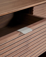 Load image into Gallery viewer, Norlen sideboard with 2 drawers and shelf in walnut veneer FSC Mix Credit 120 x 81cm - image 5