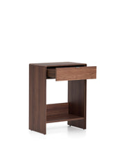 Load image into Gallery viewer, Norlen sideboard with drawer and shelf in walnut veneer FSC Mix Credit 60 x 81cm - image 3