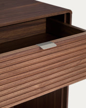 Load image into Gallery viewer, Norlen sideboard with drawer and shelf in walnut veneer FSC Mix Credit 60 x 81cm - image 5