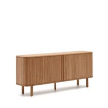Load image into Gallery viewer, Mailen 2 door sideboard in ash veneer with a natural finish 180 x 75 cm - image 3